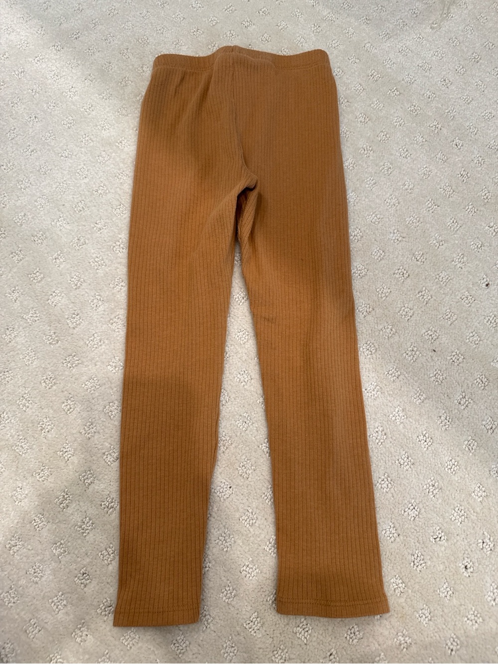 Cat & Jack Camel Ribbed Flare Leggings 4T Neutral Boho Toddler Girls